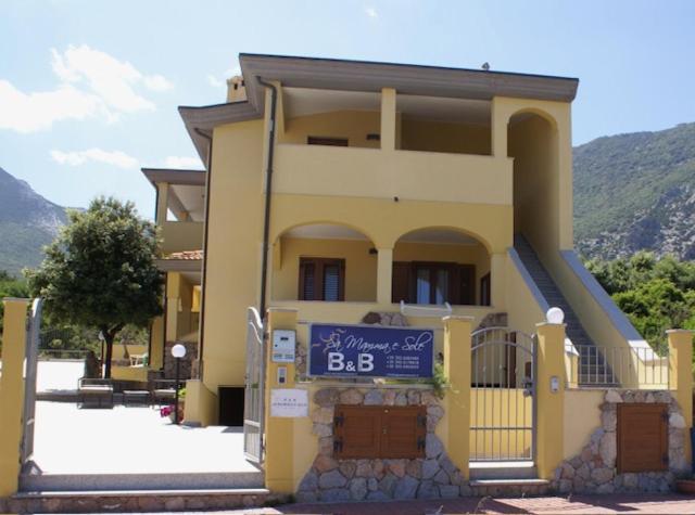 Sa Mamma E Sole B&B Cala Gonone Kültér fotó